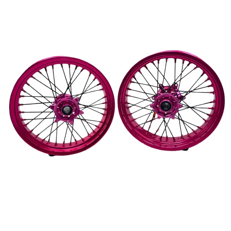 

Заводская поставка колес Supermoto 16/17 дюймов — алюминиевый сплав для CR 125/250/CRF 450