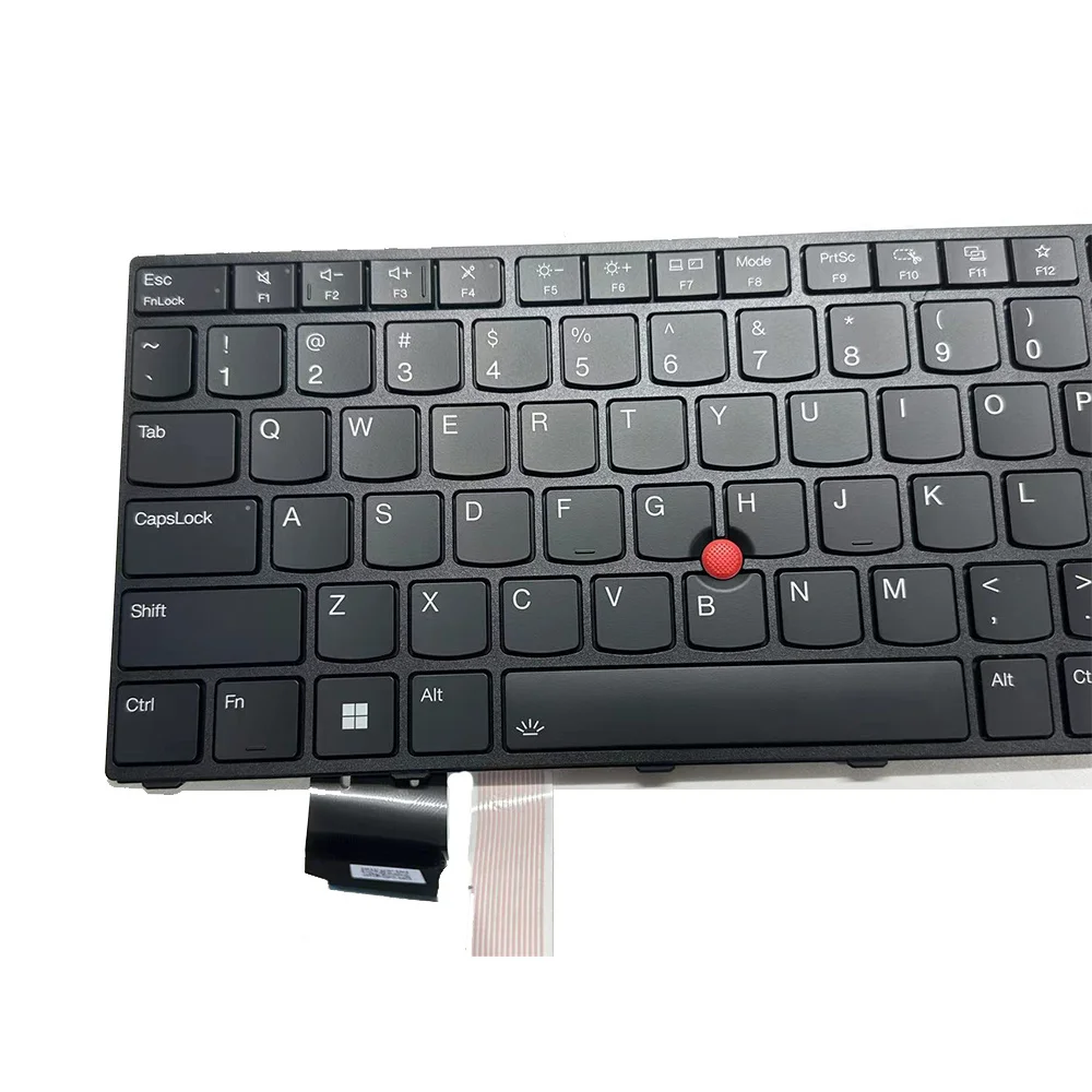 

Для Lenovo Thinkpad T16 Gen 1 P16S Gen 1 L15 Gen 3 с подсветкой, новая клавиатура США