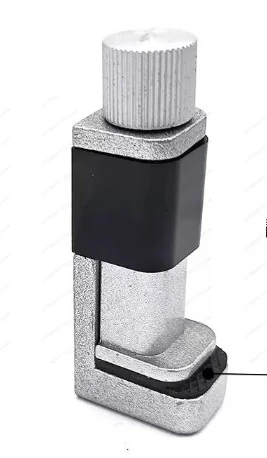 Mobile phone screen back cover fixing clip, pressure screen fixing fixture, can clip range 0-15MM