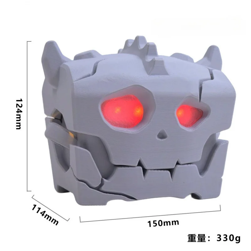 صندوق الكنز التنفس من البرية أسطورة صندوق الكنز لعبة خرطوشة صندوق تخزين الاهتزاز التحكم الصوتي لعبة مجسمة حلية #6