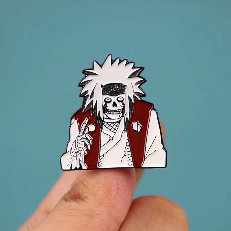 Булавки из японского аниме, значки на рюкзаке, манга, Наруто, эмалированные булавки, аксессуары для ювелирных изделий, милые вещи, броши, рождественский подарок для фанатов