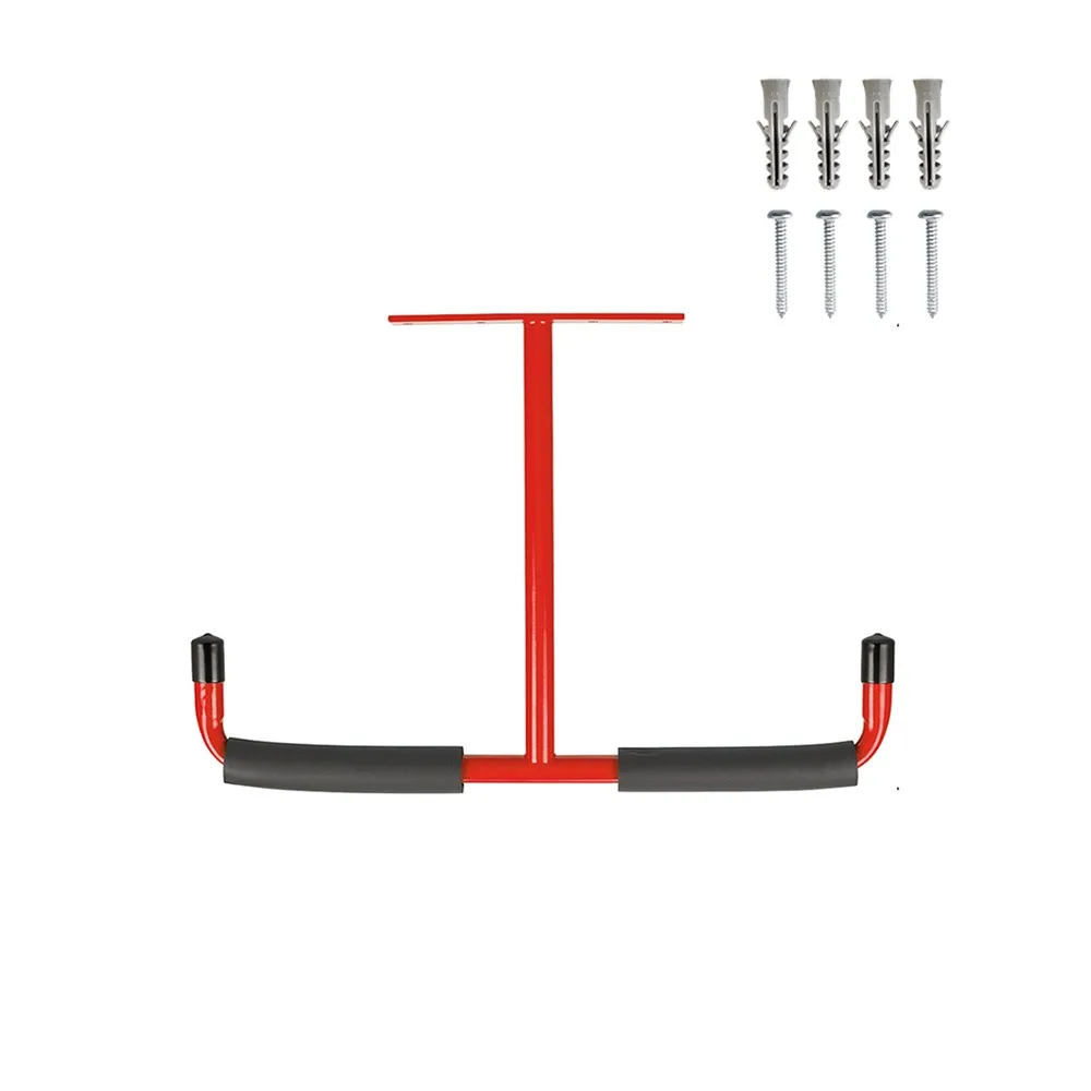 Wall Mounted Ceiling Rack Shelf Space Saving Rust-resistant Overhead Garage Storage Hook Easy To Install Strong Load Bearing
