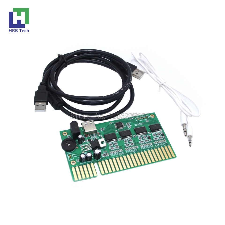 Mame-ゲームコントローラーPCからJAMMAへのコンバーター、USB付きPCB