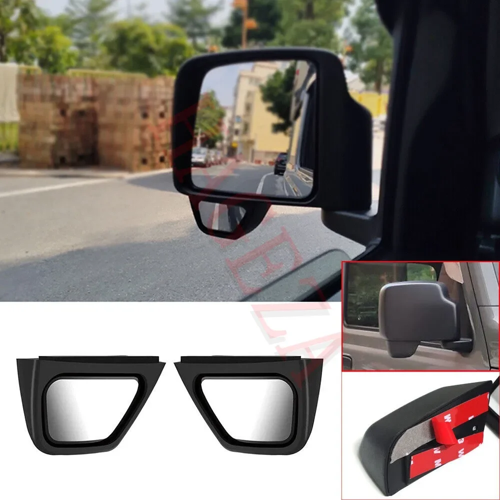 

Rear View Mirror Blind Spot Mirror Wide-Angle Decorative Cover Trim For Suzuki Jimny 2/4 Door 2019-2024 Car Refit Accessories