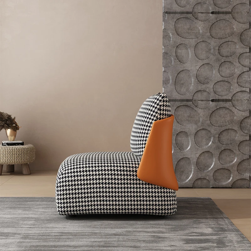 Wabi-sabi, canapé simple à dossier, simplicité, tissu technique, balcon