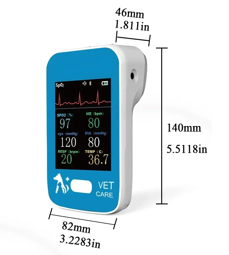 Veterinary  handheld Berry veterinary multiparametros AM6200 veterinary device