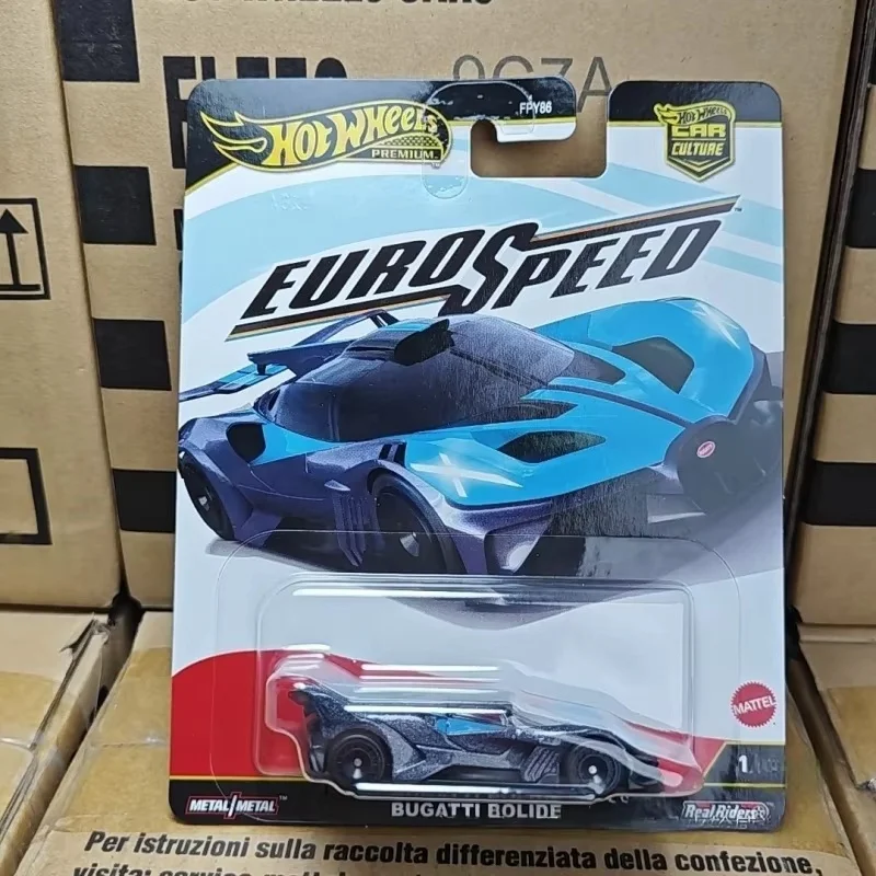 Echt Hot Wheels FPY86 Auto Model Auto Cultuur Ferrari Bugatti Aston Martin Eurospeed Set 1/64 Gegoten Model Collectible speelgoed