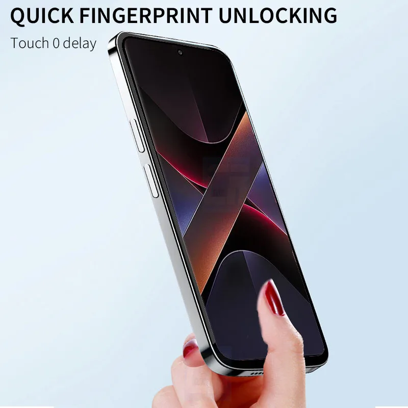 2-4 قطعة غطاء كامل سيليكون لينة هيدروجيل فيلم ل Xiaomi Poco X7 برو حامي الشاشة Poco F6 F5 X6 Pro فيلم وليس الزجاج