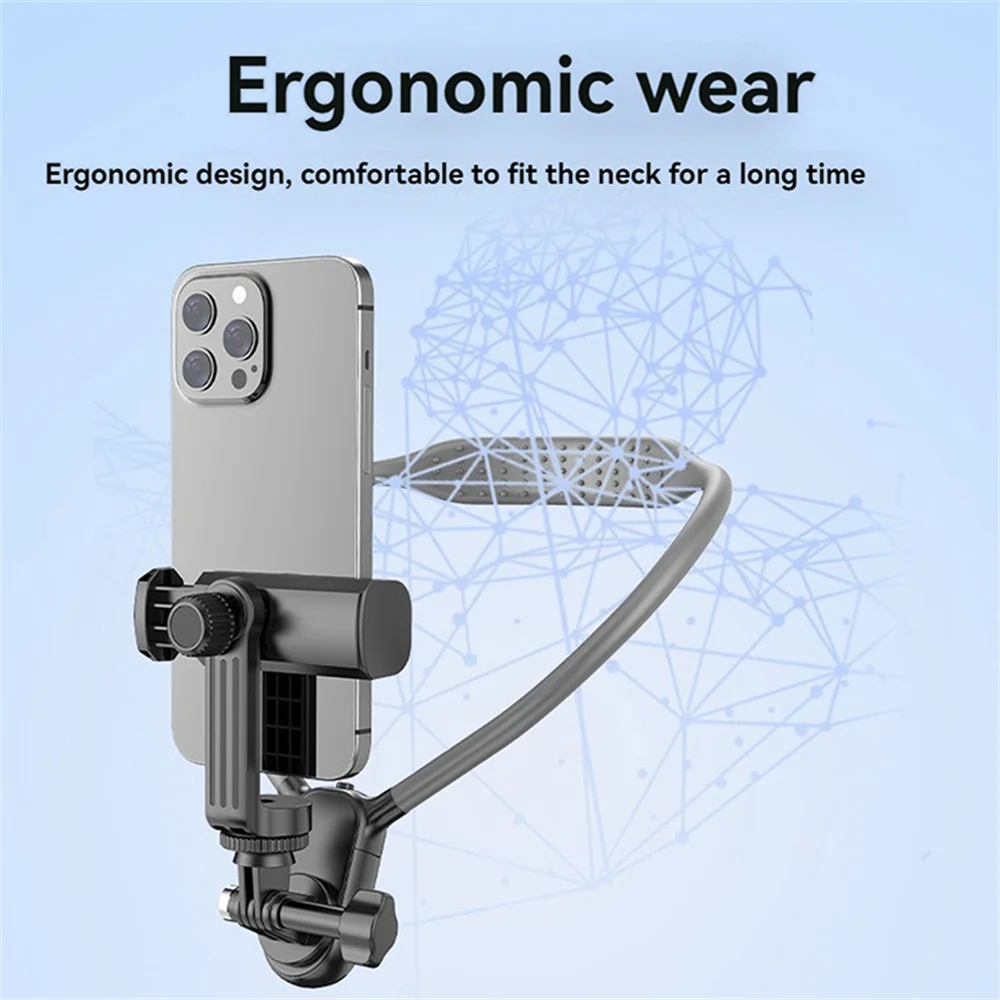 Silicone Sports Camera Halter Bracket Neck Hanging Magnetic Quick Release Bracket Sports Camera Assecceries