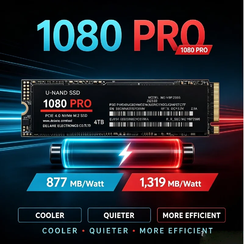 M.2 Nvme 4Tb Pcie 4.0 Ssd - 1080PRO M.2 NVMe PCIe 4.0 Originele