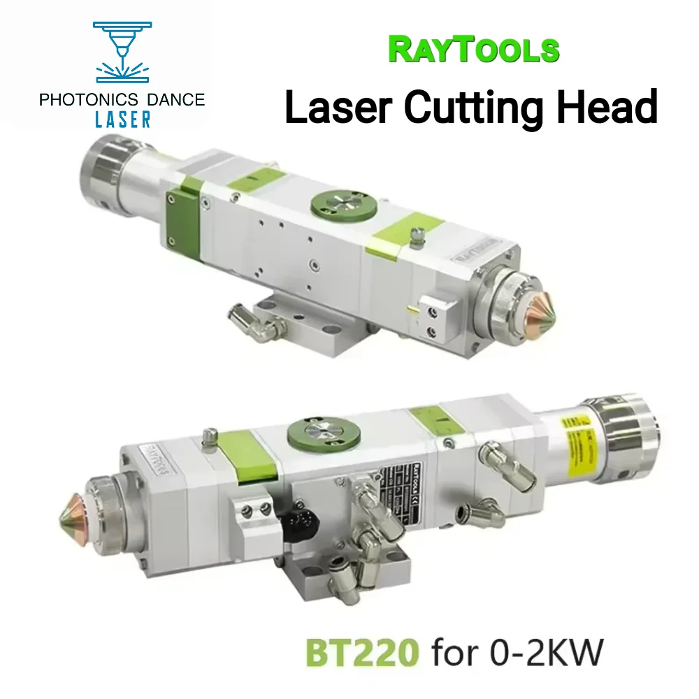 Raytools BT220 for 0-2KW Laser Cutting Head CNC Fiber Laser Cutting Machine Parts For Raycus/MAX/JPT/BWT Laser Source