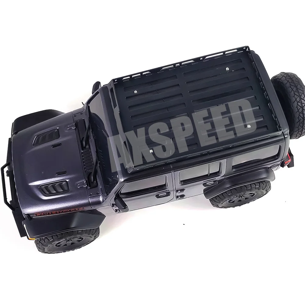 AXSPEED metalowe 86*57mm bagażnik bagażnik dachowy dla Kyosho MINI-Z 4 × 4 JEEP Wrangler 1/24 gąsienica RC samochodowe akcesoria dekoracyjne