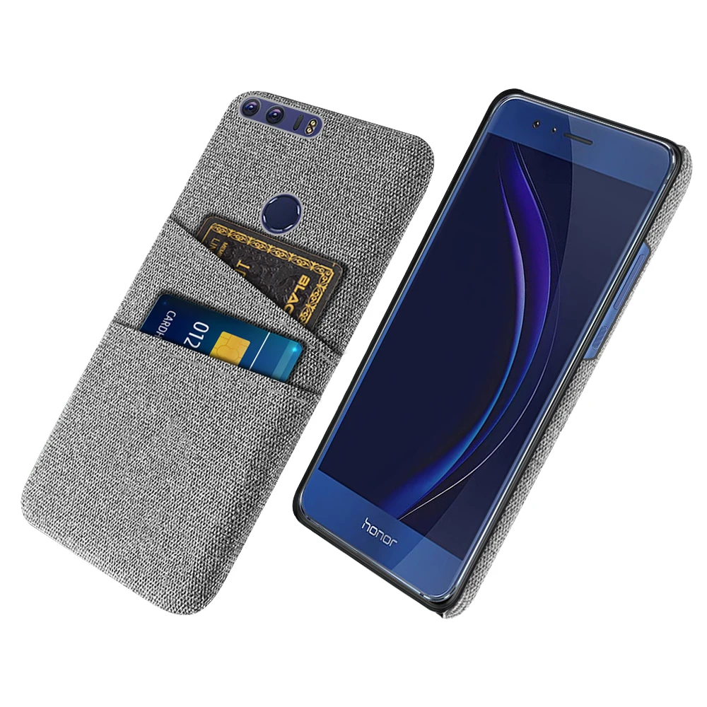 Honor 8 For Huawei honor 8 Case honor 8 Case Dual Card Fabric Cloth Luxury Cover For honor 8 FRD-L19 FRD-L10 FRD-L09 FRD-AL00