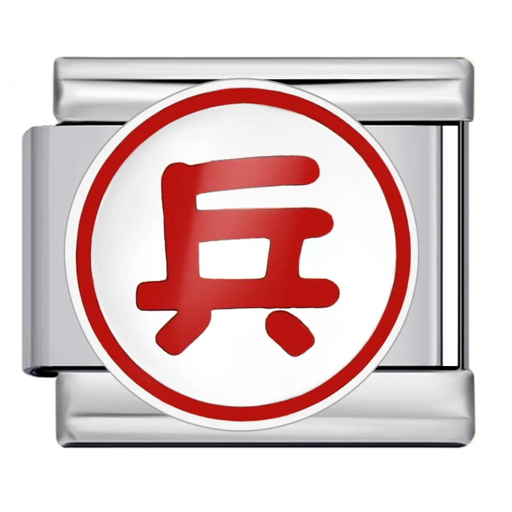 Neue Mode Y2K Chinesisches Schach Damen Herren Charms Schmuck Italienische Gliederkette Passend für 9mm Edelstahlarmband DIY Perlen Geschenke – Detail 3