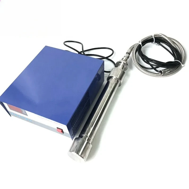 1500W 28Khz/40Khz Small Tubular Ultrasonic Piezoelectric Cleaning Transducer and Power Supply Generator