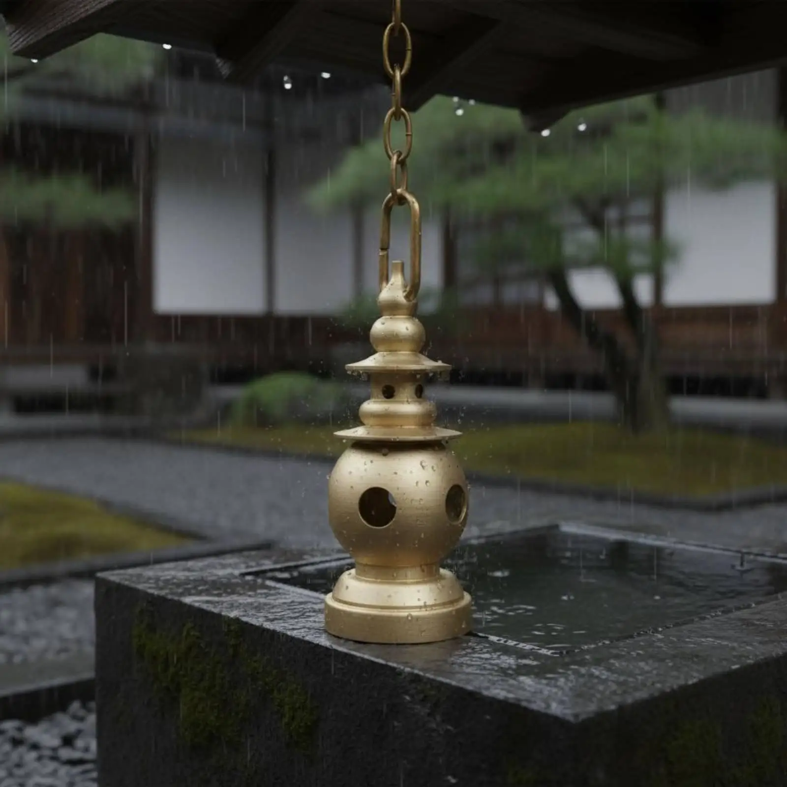 Artistic Designs Rain Chain Downspout Adapter Antique Finish Gutter Drainage