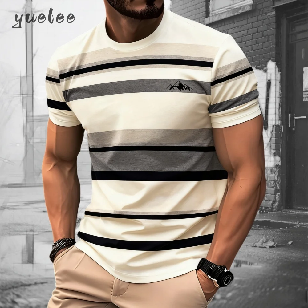 Thumbnail 4 - #8 Trending Mens Classic Striped T-Shirts Right Now