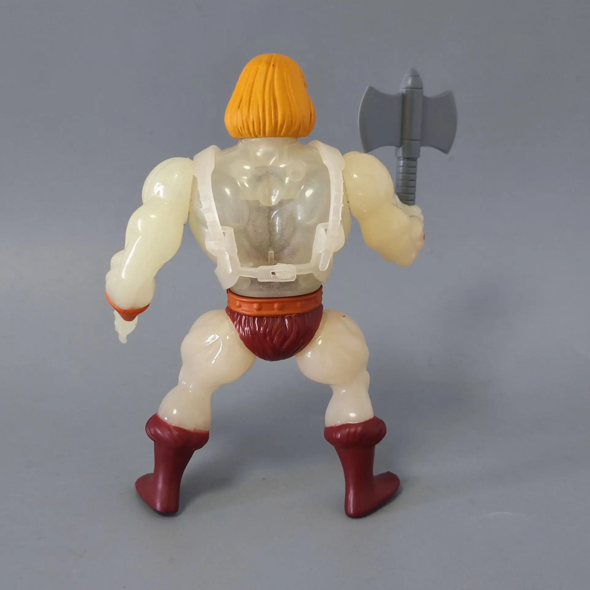 Super7 He-man maître de l'univers rétro Heman et Version claire arme non originale figurine d'action ample de 5 pouces