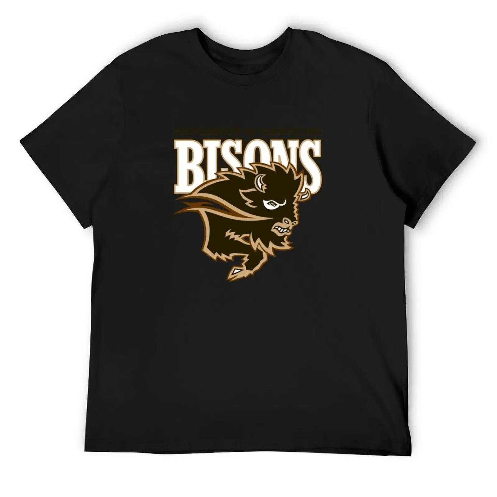 Manitoba College Bisons Logo1 T-Shirt sublime funny shirt cotton cheap stuff summer top mens designer clothes