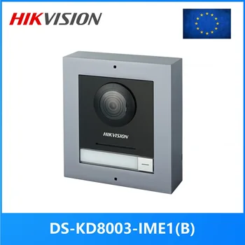 Videocitofono IP Hikvision, DS-KD8003-IME1(B), campanello modulo IP Villa POE multi-lingua 802.3af, stazione porta, telefono porta