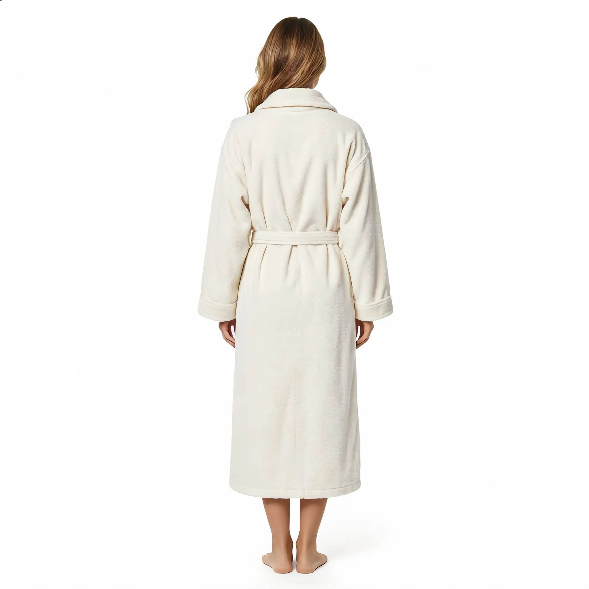 100% Cotton High End Women Pajamas Set Factory Custom Design Sexy Bath Robe Set