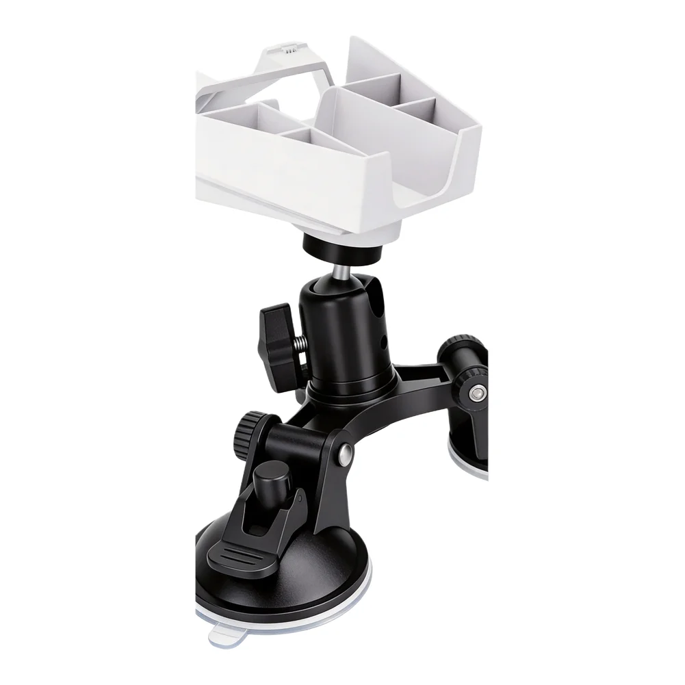 For Travel For Camping Suction Cup Easy Installation Suction Cup Holder Travel Mount As Shown Tool-free Installation