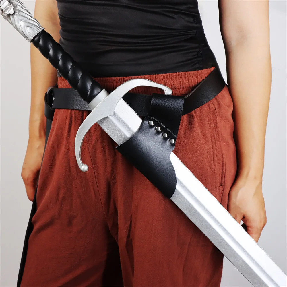 Mittelalterliche Lederscheide Renaissance Wikinger Ritterscheide Halloween Cosplay Bühnenaufführung Rollenspiel Retro Gürtel