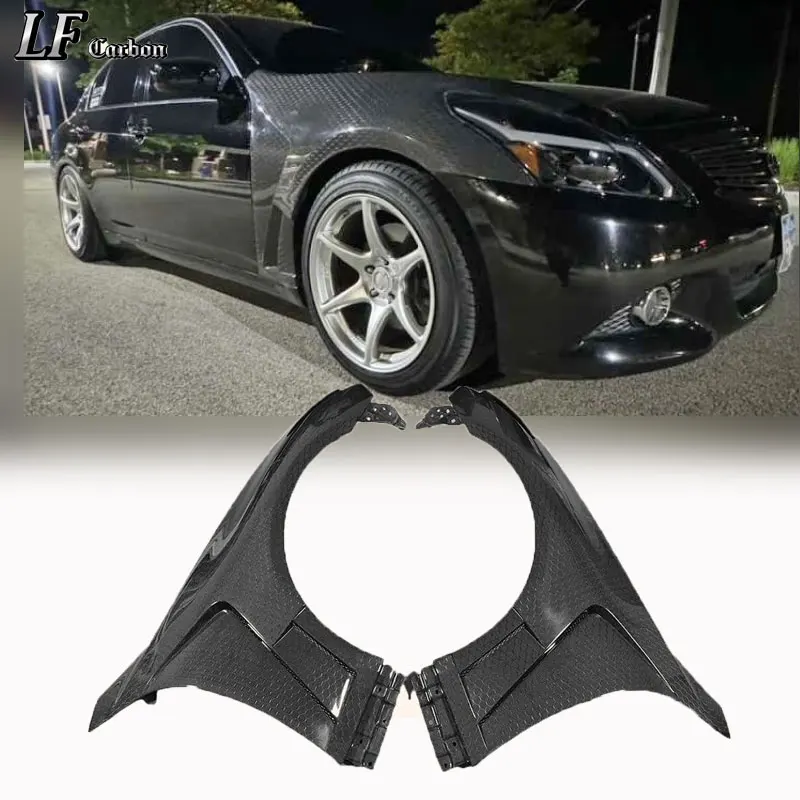 

Peect Fitment сотовое переднее крыло из углеродного волокна Infiniti G37 Sedan 4-дверное 2-дверное крыло для автомобильных крыльев G37 Coupe