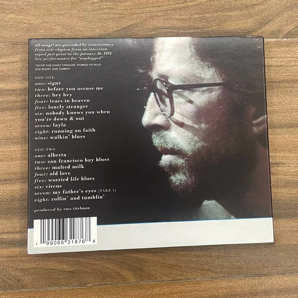 Eric Clapton Unplugged Deluxe 2CD Acoustic Live Concert Collection