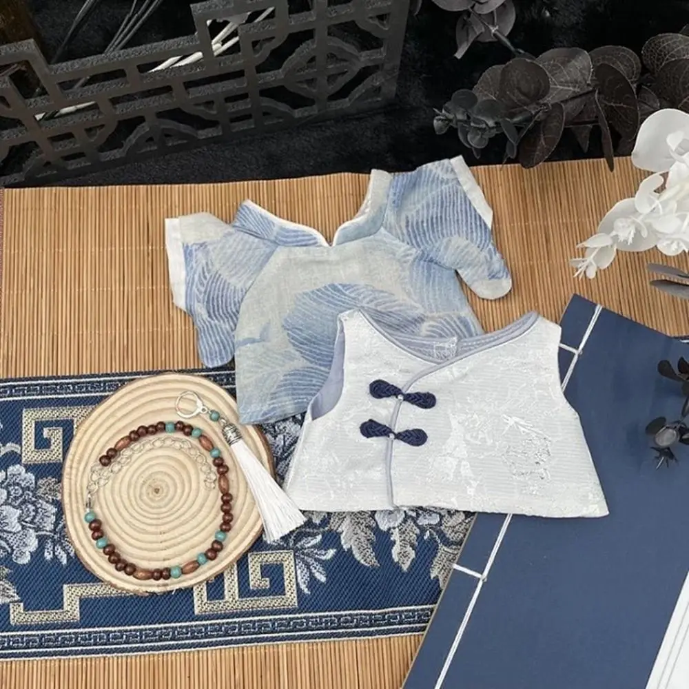 

Подарок для девочек, одежда в китайском стиле, древнее пальто для мальчиков и девочек, милые модные аксессуары для одежды, 20 см, хлопковые куклы