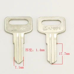 A073 left groove 808 Wholesale Locksmith Keymother Brass House Home Door Blank Key Blanks Keys 25 pieces/lot