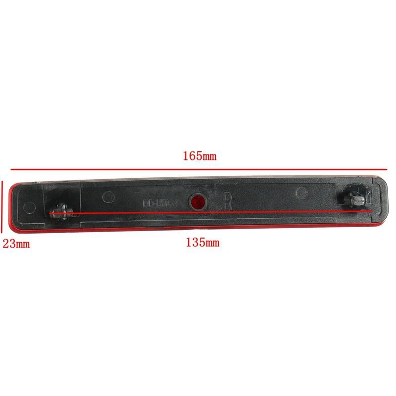 4Pcs Rear Bumper Reflector Tail Light Bars Brake Parking Warning For-Vw /Volkswagen /Transporter T5 image 6