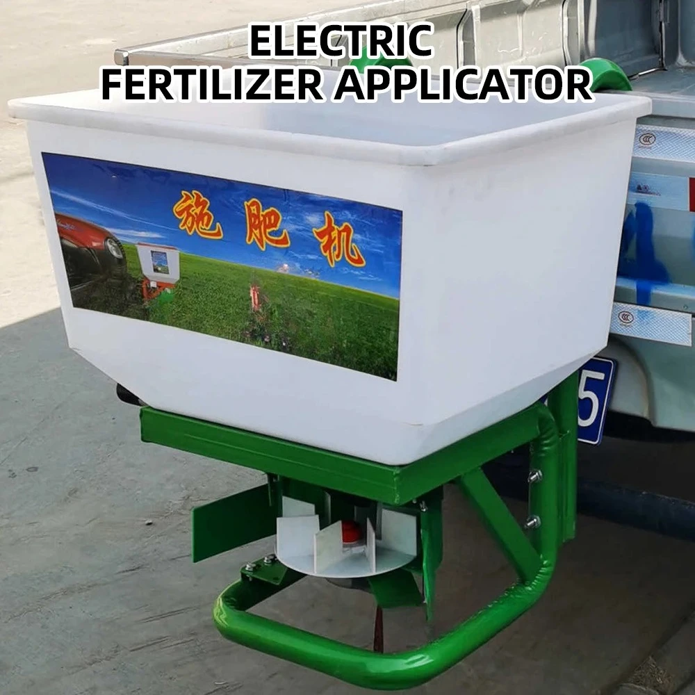 Agricultural fertilizer spreader Seeding machine 12V-48V-72V Electric fertilizer spreader applicator Sprinkle snow melt