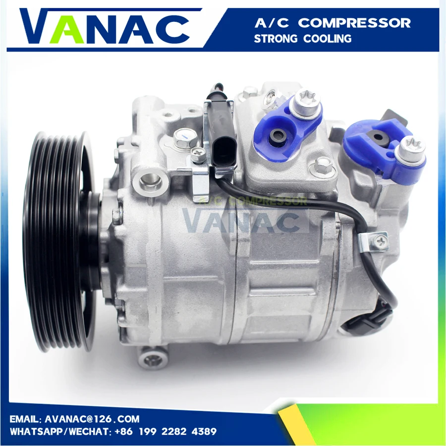 7seu17c Ac Compressor for AUDI Q7 2006-2010 Volkswagen TOUAREGs 2002-2010 7L6820808 7L6820803G 7L6820803L 7L6820803P 7L6820803S