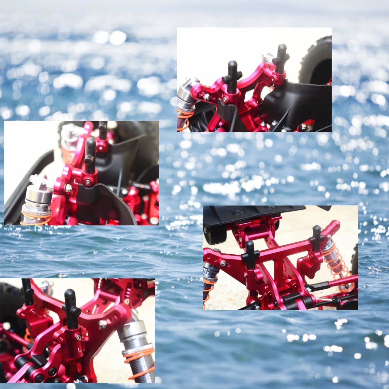 

Алюминиевый стабилизатор стойки кузова GPM для ARRMA 1/8 Outcast 6S BLX Stunt, прочный комплект обновления