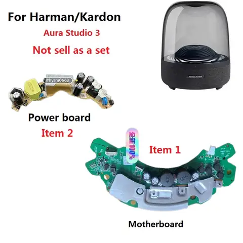 Original Spare PCB part for Harman/Kardon Aura Studio 3 Loundspeaker replacement studio3 motherboard main board power board