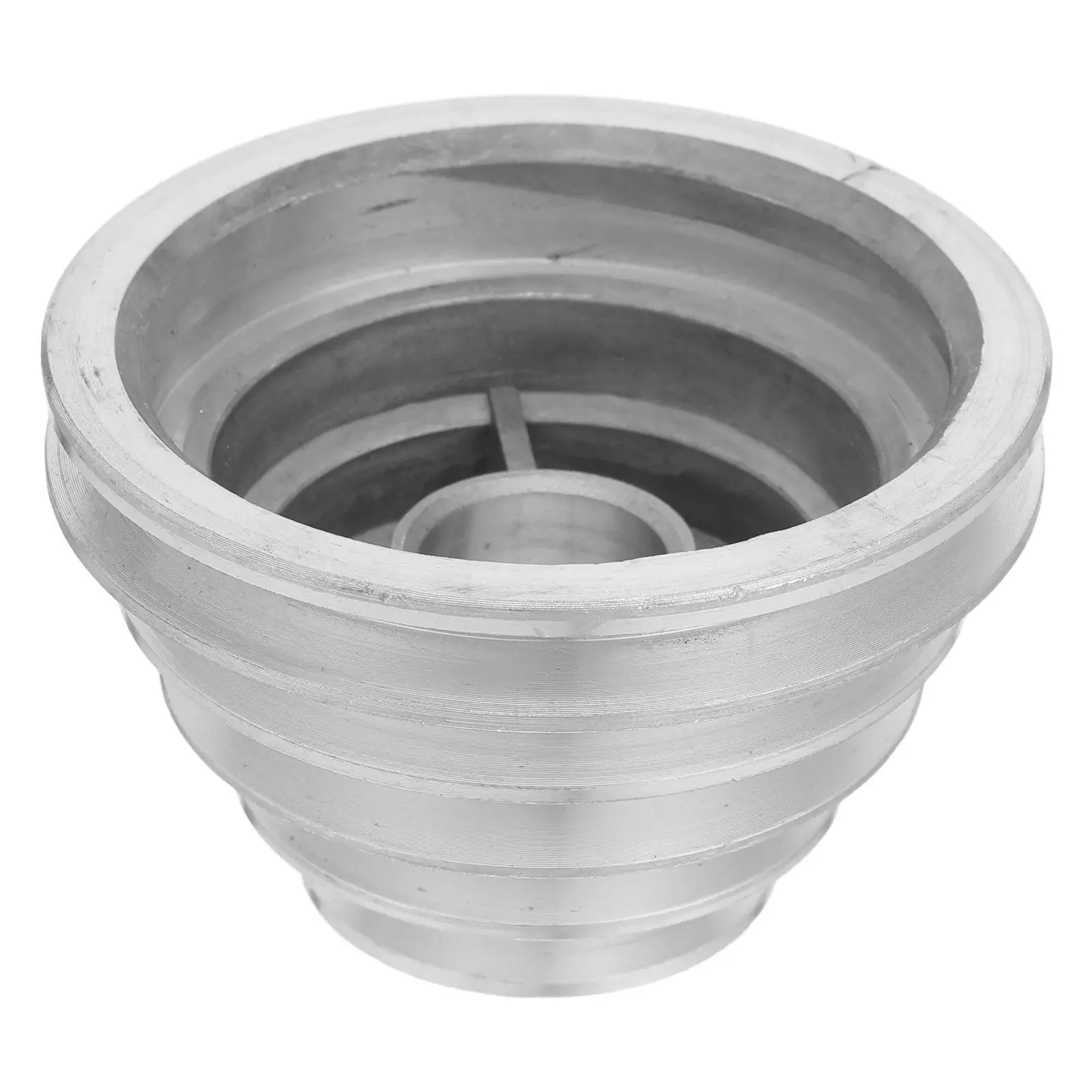 Pagoda Pulley Wheel Aluminum 5-Step Adjustable Speed Transmission Pulley for Drill Press Motor Shaft Drive Drill Press Hardware