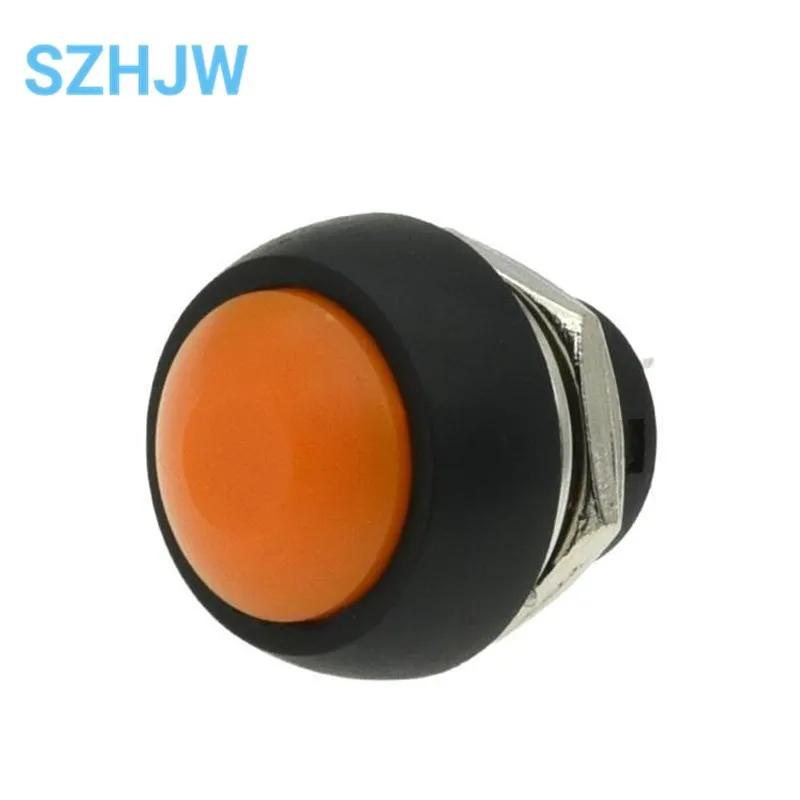 PBS-33B 2Pin Mini Switch 12MM Waterproof Momentary Push Button Switch Since The Reset Non-locking