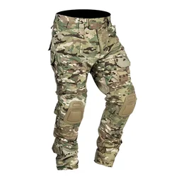 Men's Pants with Knee Pads, Sport Trousers, Trekking Hunting Clothes