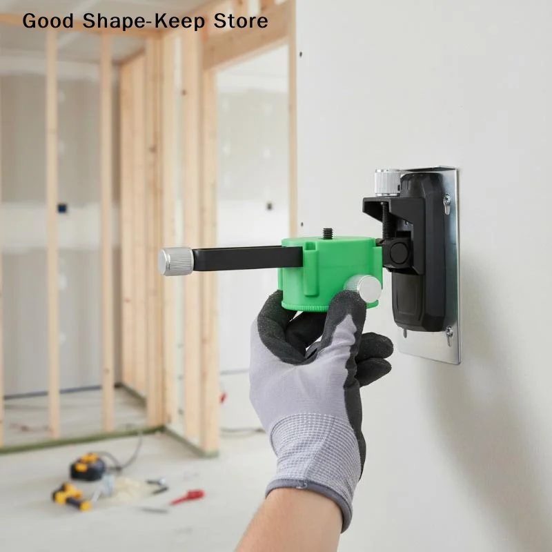 dailyLaser Level Wall Bracket Steady 14 Thread Hanging Base Practical WallMounted Holder for Construction and Survey