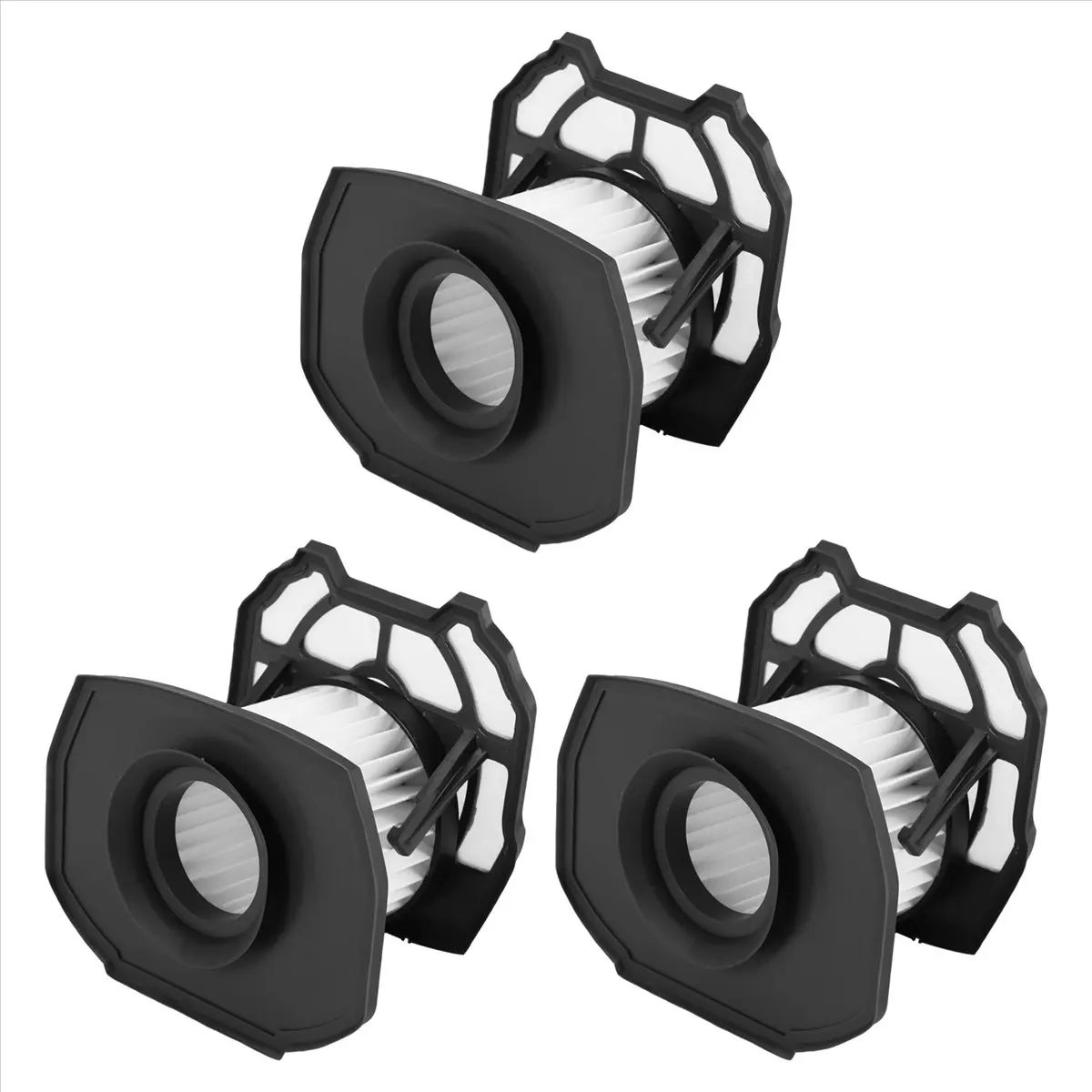 Accurate- 3Pcs for Ryobi 313282002 18 Vacuum Cleaner Front HEPA Filter Replacement Accessories Durable Parts