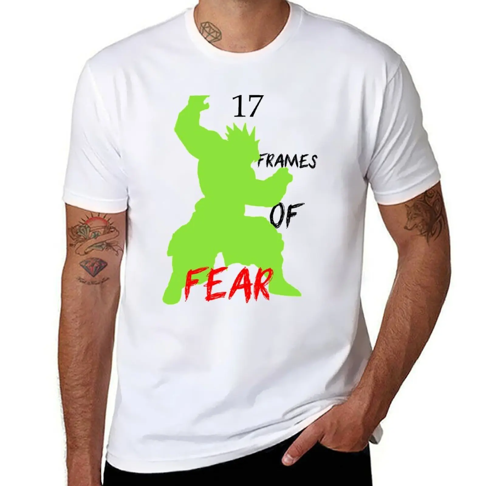 

17 Frames of Fear T-Shirt man t shirts for men casual anime tshirt T-Shirt