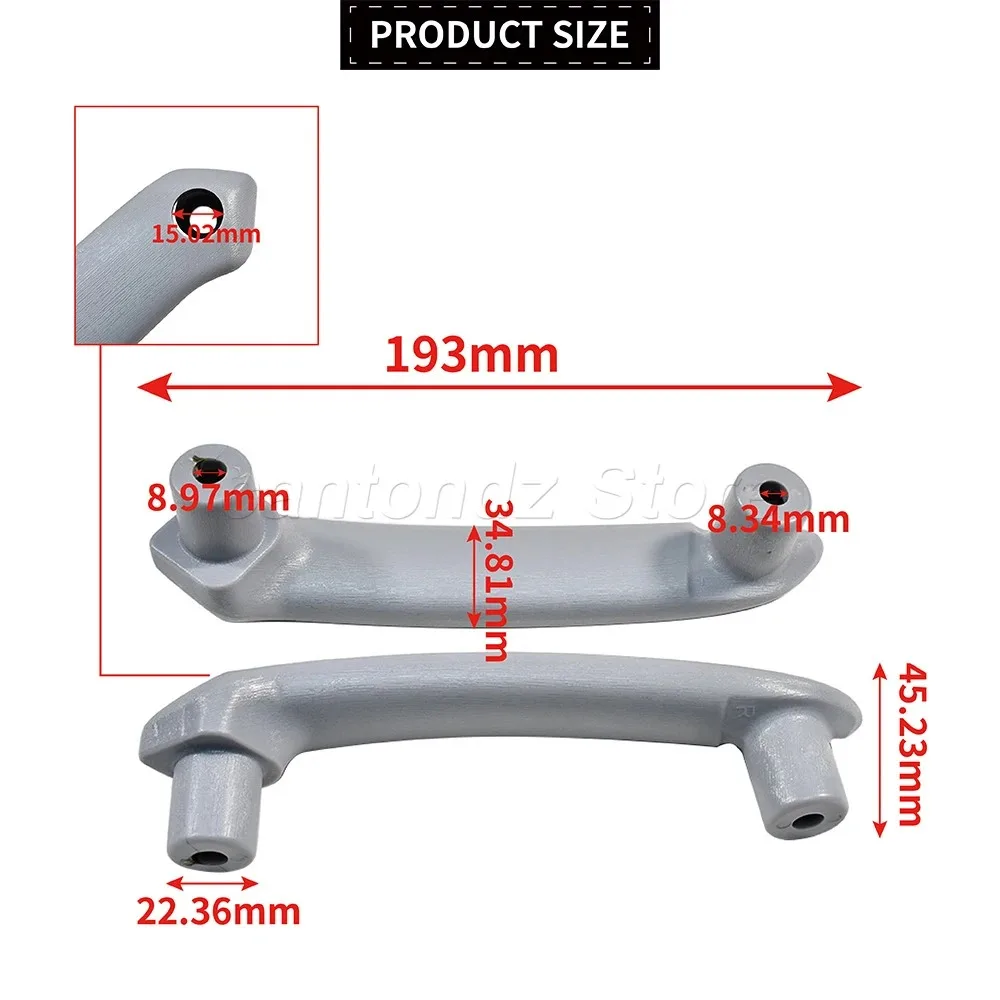 

Manijas de puertas interiores izquierda derecha negro o blanco para VW Lupo 1999-2006 Seat Arosa 1997-2005