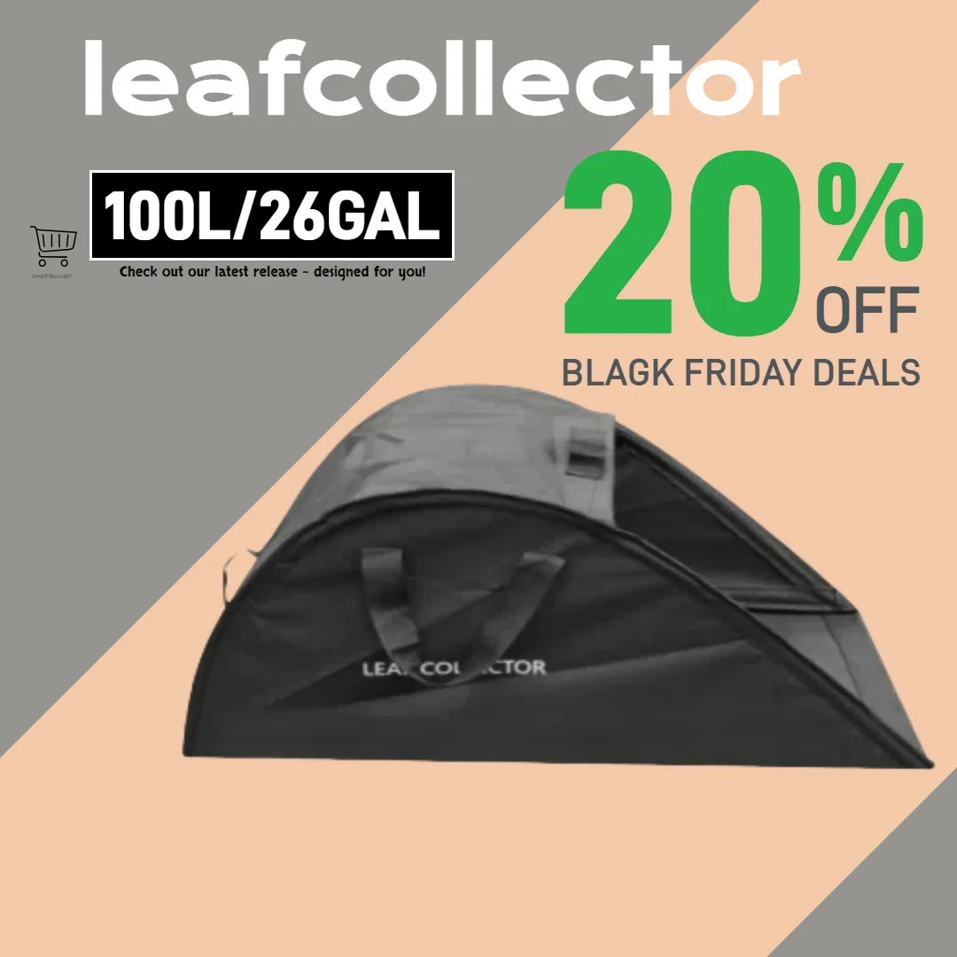 

26-галлонная ткань Оксфорд, обтекаемый коллектор листьев, дворовый коллектор, садовая сумка для сбора листьев