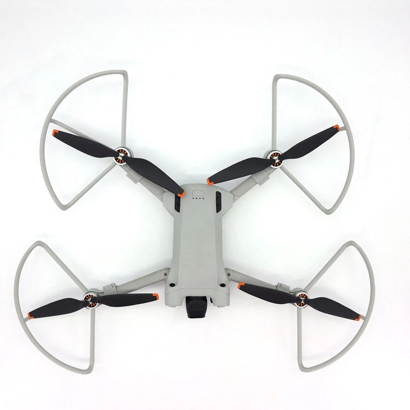 

Propeller Guard Ring for DJI Mini 3 Pro Blade Guard Anti-collision Anti-Protection Drone Accessories Gray Red