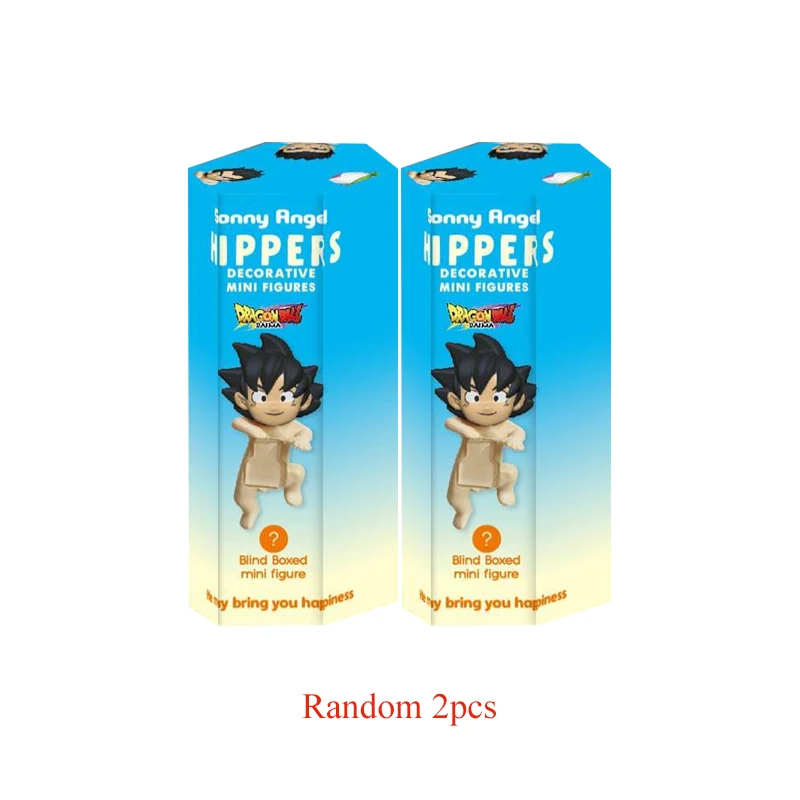 Sonny Angel Dragon Ball Series Hippers Anime Figures Mini Cute Model Doll Toy Car Decoration Birthday Present Christmas Gifts