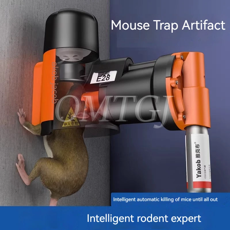 Automatic Humane Non-Toxic Rat and Mouse Trap Kit Rat Mouse Multi-catch Trap Machine Without CO2 Cylinders