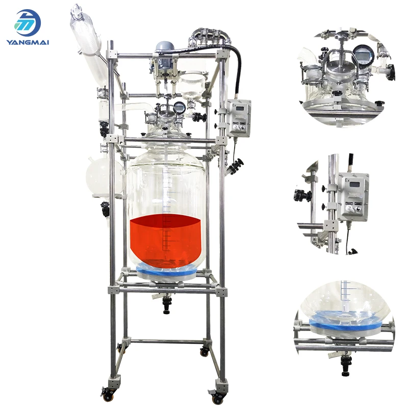 New Yangmai 200L Automatic Reaction Kettle 220V 750W Electric Heating Accurate Temperature Control High for Laboratory Use