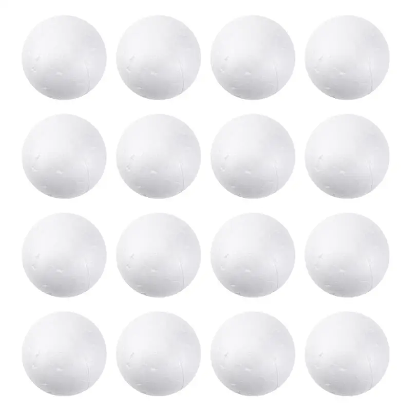 Party Wedding Foam Ball Spheres Christmas Decoration Modeling Craft Solid Polystyrene Foam Balls Round Spheres DIY Wedding Decor