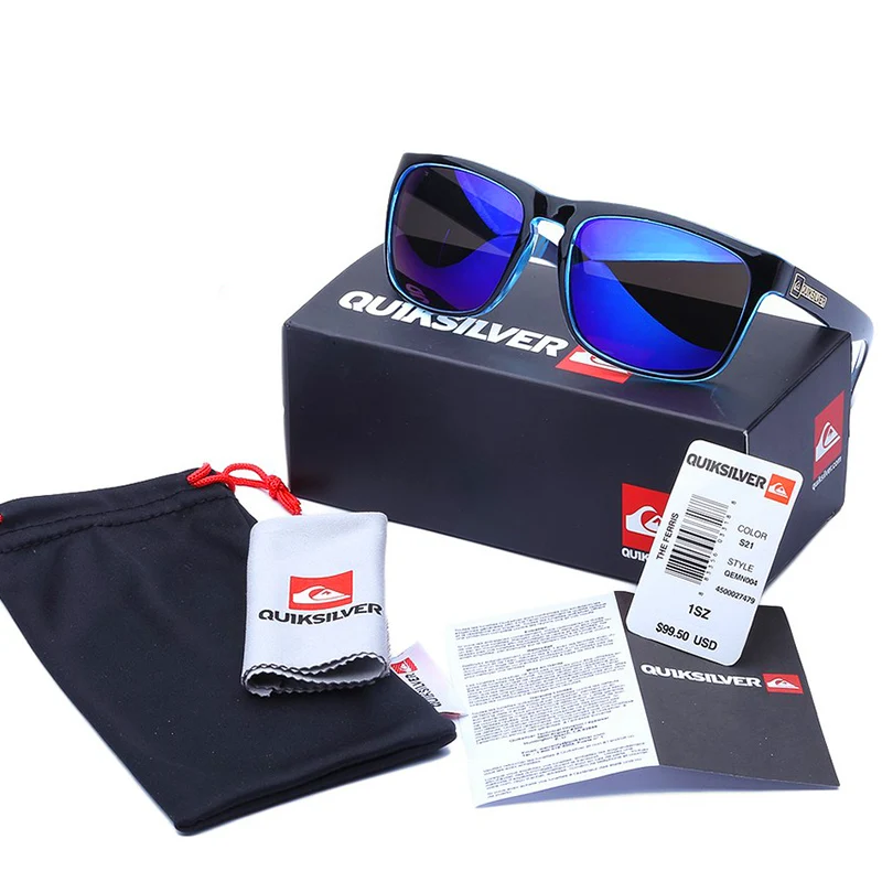 

QS730 Square Sunglasses Men Mirror Sunglasses for Men Eyewear Accessories UV400 Outdoor Driving Goggles Male